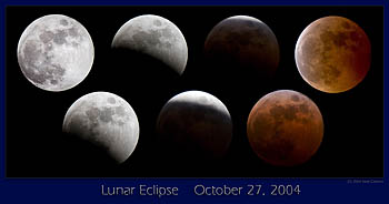 Lunar Eclipse, October 27, 2004